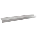 vidaXL Fűszegélyezés 10 pcs 100 x 10 x 8 cm Acél Ezüst
