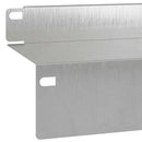 vidaXL Fűszegélyezés 30 pcs 100 x 10 x 8 cm Acél Ezüst
