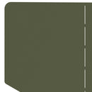 vidaXL Fűszegélyezés 4 db 100 x 45 cm Acél Olajzöld