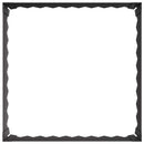 vidaXL Fűszegélyezés 60 x 60 x 20 cm Acél Fekete