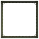 vidaXL Fűszegélyezés 4 db 60 x 60 x 35 cm Acél Olajzöld