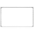 vidaXL Fűszegélyezés 4 pcs 100 x 60 x 20 cm Acél Ezüst