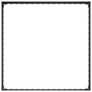 vidaXL Fűszegélyezés 100 x 100 x 35 cm Acél Fekete
