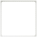 vidaXL Fűszegélyezés 4 db 100 x 100 x 35 cm Acél Fehér