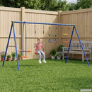 vidaXL Kültéri Hinta Szett Sokszínű 330 x 185 x 185 cm Acél és PE