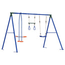 vidaXL Kültéri Hinta Szett Sokszínű 263 x 185 x 185 cm Acél és PE