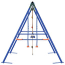 vidaXL Kültéri Hinta Szett Sokszínű 263 x 185 x 185 cm Acél és PE