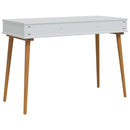 vidaxl Öltözködőasztal FAUSKE Fehér 112 x 50 x 78 cm