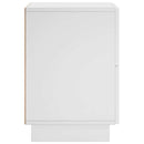 vidaXL Éjjeliszekrény Fehér 33,5 x 34,5 x 50 cm Szerelt fa