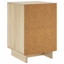 vidaXL Éjjeliszekrény Sonoma Tölgy 33,5 x 34,5 x 50 cm Szerelt Fa