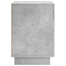 vidaXL Éjjeliszekrény Betonszürke 33,5 x 34,5 x 50 cm Szerelt Fa
