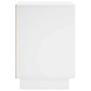 vidaXL Éjjeliszekrény Fehér 33,5 x 34,5 x 50 cm Szerelt Fa