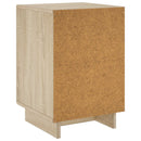 vidaXL Éjjeliszekrény Sonoma Tölgy 33,5 x 34,5 x 50 cm Szerelt Fa