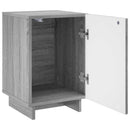 vidaXL Éjjeliszekrény 2 pcs Szürke Sonoma 33,5 x 34,5 x 50 cm