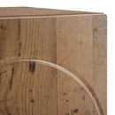 vidaXL Éjjeliszekrény Antik Fa 33,5 x 34,5 x 50 cm Szerelt Fa