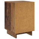 vidaXL Éjjeliszekrény Antik Fa 33,5 x 34,5 x 50 cm Szerelt Fa