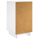 vidaXL Éjjeliszekrény 2 pcs Fehér 33,5 x 34,5 x 60 cm Szerelt Fa