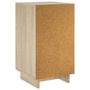 vidaXL Éjjeliszekrény Sonoma Tölgy 33,5 x 34,5 x 60 cm Szerelt Fa