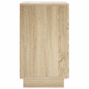 vidaXL Éjjeliszekrény 2 pcs Sonoma Tölgy 33,5 x 34,5 x 60 cm