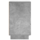vidaXL Éjjeliszekrény 2 pcs Betonszürke 33,5 x 34,5 x 60 cm Szerelt Fa