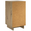 vidaXL Éjjeliszekrény 2 pcs Kézműves Tölgy 33,5 x 34,5 x 60 cm