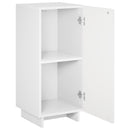 vidaXL Tálalószekrény Fehér 33.5 x 34.5 x 75 cm Szerelt Fa