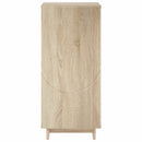 vidaXL Tálalószekrény Sonoma Tölgy 33.5 x 34.5 x 75 cm Szerelt Fa