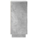vidaXL Tálalószekrény Betonszürke 33.5 x 34.5 x 75 cm Szerelt Fa