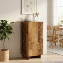 vidaXL Tálalószekrény Antik Fa 33.5 x 34.5 x 75 cm Szerelt Fa