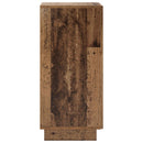 vidaXL Tálalószekrény Antik Fa 33.5 x 34.5 x 75 cm Szerelt Fa