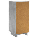 vidaXL Tálalószekrény Betonszürke 33,5 x 34,5 x 75 cm Szerelt Fa