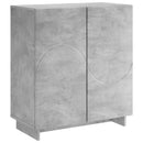 vidaXL Tálalószekrény Betonszürke 67 x 34,5 x 75 cm Szerelt fa