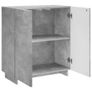 vidaXL Tálalószekrény Betonszürke 67 x 34,5 x 75 cm Szerelt fa