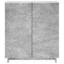 vidaXL Tálalószekrény Betonszürke 67 x 34,5 x 75 cm Szerelt fa