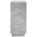 vidaXL Tálalószekrény Betonszürke 67 x 34,5 x 75 cm Szerelt fa