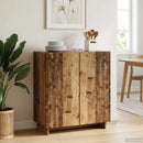 vidaXL Tálalószekrény Antik Fa 67 x 34,5 x 75 cm Szerelt fa