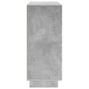 vidaXL Tálalószekrény Betonszürke 85,5 x 31 x 75 cm Szerelt Fa