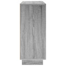 vidaXL Tálalószekrény Szürke Sonoma 85,5 x 31 x 75 cm Szerelt Fa