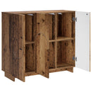 vidaXL Tálalószekrény Antik Fa 85,5 x 31 x 75 cm Szerelt Fa