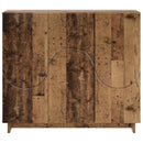 vidaXL Tálalószekrény Antik Fa 85,5 x 31 x 75 cm Szerelt Fa