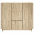 vidaXL Széf Sonoma Tölgy 85,5 x 31 x 75 cm Szerelt Fa