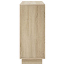 vidaXL Széf Sonoma Tölgy 85,5 x 31 x 75 cm Szerelt Fa