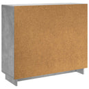 vidaXL Széf Betonszürke 85,5 x 31 x 75 cm Szerelt Fa