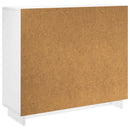 vidaXL Széf Magasfényű Fehér 85,5 x 31 x 75 cm Szerelt Fa