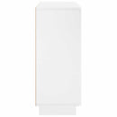 vidaXL Széf Magasfényű Fehér 85,5 x 31 x 75 cm Szerelt Fa
