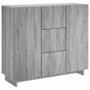 vidaXL Széf Szürke Sonoma 85,5 x 31 x 75 cm Szerelt Fa