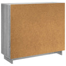 vidaXL Széf Szürke Sonoma 85,5 x 31 x 75 cm Szerelt Fa