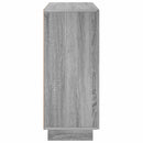 vidaXL Széf Szürke Sonoma 85,5 x 31 x 75 cm Szerelt Fa
