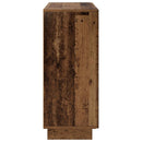 vidaXL Széf Antik Fa 85,5 x 31 x 75 cm Szerelt Fa