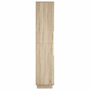 vidaXL Fürdőszobaszekrény Sonoma Tölgy 36,5 x 38 x 180 cm Szerelt Fa